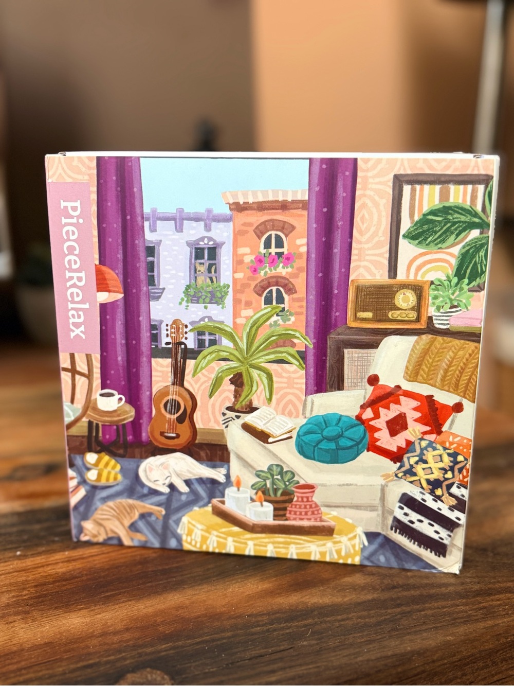 PieceRelax | Showpiece - "Boho Interior" 500pc Plastic Jigsaw Puzzle